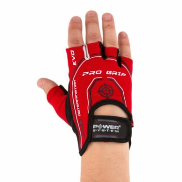 Перчатки для фитнеса Power System Pro Grip EVO PS-2250E Red XS Фото 1