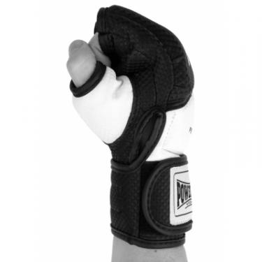 Перчатки для MMA PowerPlay 3075 XL Black/White Фото 2