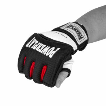 Перчатки для MMA PowerPlay 3075 XL Black/White Фото 4