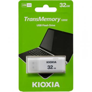 USB флеш накопитель Kioxia 32GB U202 White USB 2.0 Фото 2