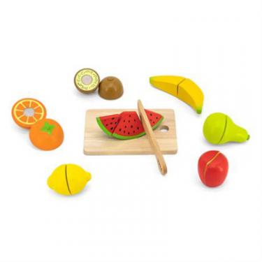Игровой набор Viga Toys Нарезанные фрукты из дерева Фото 1