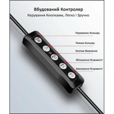 Набор блогера XoKo BS-610 2in1 stand 160cm with RGB LED lamp 26cm, tr Фото 11