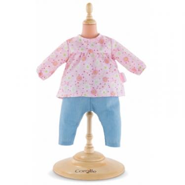 Аксессуар к кукле Corolle Набор одежды - блузка и штанишки Весенние цветы 36 Фото