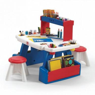 Детский стол Step2 с 2 стульями для творчества "CREATIVE PROJECTS" Фото 1