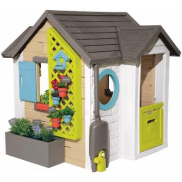 Игровой домик Smoby Toys Садовый с кашпо и кормушкой Фото