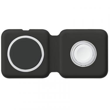 Зарядное устройство ColorWay MagSafe Duo Charger 15W for iPhone (Black) Фото