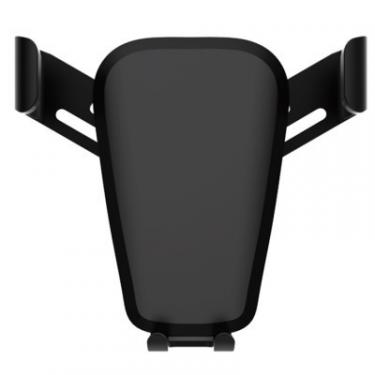 Универсальный автодержатель ColorWay Soft Touch Gravity Holder Black Фото 1