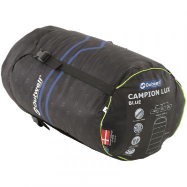Спальный мешок Outwell Campion Lux -1C Blue Left Фото 2