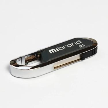 USB флеш накопитель Mibrand 8GB Aligator Grey USB 2.0 Фото