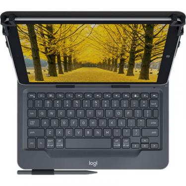 Чехол для планшета Logitech Universal Folio w/integrated keyboard for 9-10 inc Фото