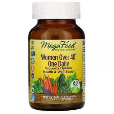 Витаминно-минеральный комплекс MegaFood Мультивитамины для женщин 40+, Women Over 40 One D Фото