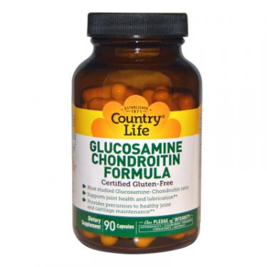 Витаминно-минеральный комплекс Country Life Глюкозамин и Хондроитин, Glucosamine/Chondroitin F Фото