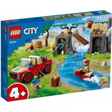 Конструктор LEGO City Спасательный внедорожник для зверей 157 детал Фото