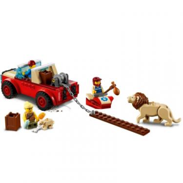 Конструктор LEGO City Спасательный внедорожник для зверей 157 детал Фото 6