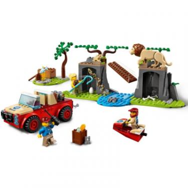 Конструктор LEGO City Спасательный внедорожник для зверей 157 детал Фото 7