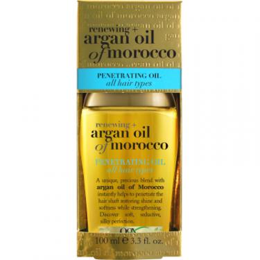Масло для волос OGX Argan oil of Morocco Восстанавливающее 100 мл Фото 1