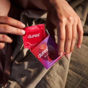 Презервативы Durex Elite латексні з силіконовою змазкою (тонкі) 3 шт. Фото 5