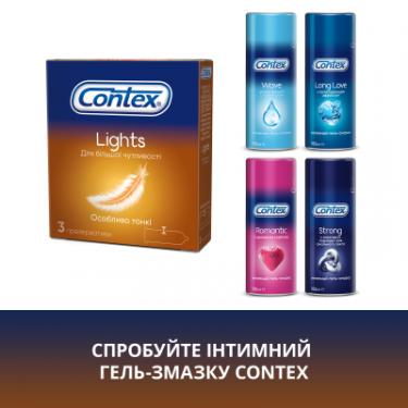 Презервативы Contex Lights особливо тонкі латексні з силіконовою змазк Фото 5