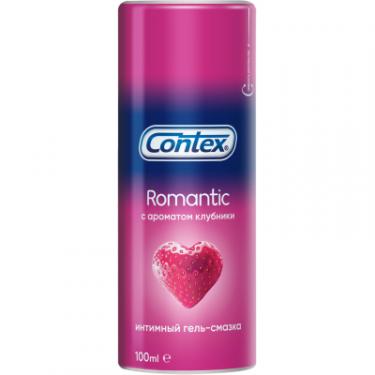 Интимный гель-смазка Contex Romantic з ароматом полуниці (лубрикант) 100 мл Фото