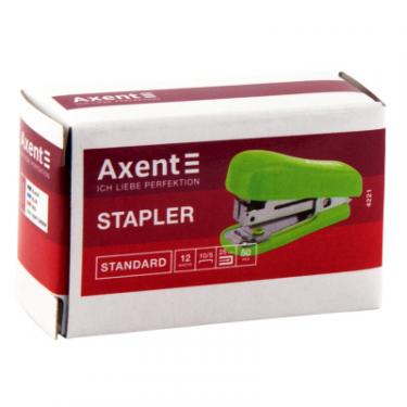 Степлер Axent Standard No. 10/5, 12 sheets, Black Фото 3