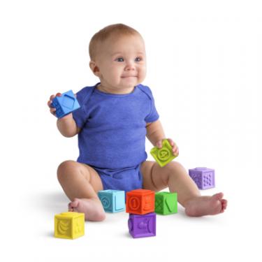 Развивающая игрушка Bright Starts Силиконовые кубики KaleidoCubes Фото 2