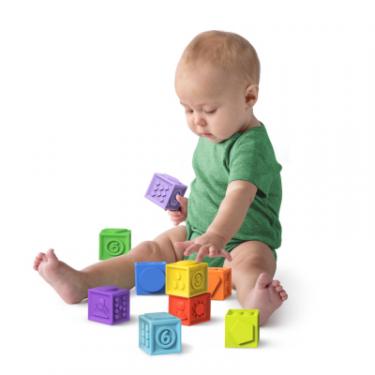 Развивающая игрушка Bright Starts Силиконовые кубики KaleidoCubes Фото 3