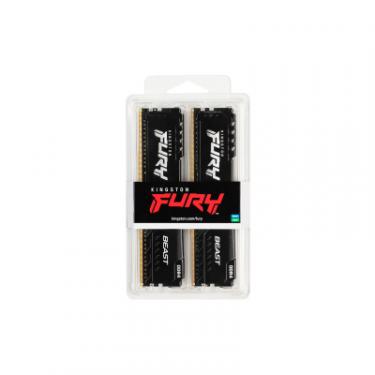 Модуль памяти для компьютера Kingston Fury (ex.HyperX) DDR4 16GB (2x8GB) 3200 MHz Fury Beast Black Фото 4