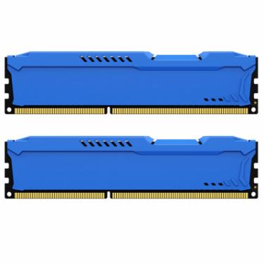Модуль памяти для компьютера Kingston Fury (ex.HyperX) DDR3 8GB (2x4GB) 1866 MHz Fury Beast Blue Фото 1