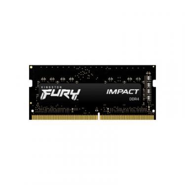 Модуль памяти для ноутбука Kingston Fury (ex.HyperX) SoDIMM DDR4 16GB (2x8GB) 3200 MHz Fury Impact Фото 1