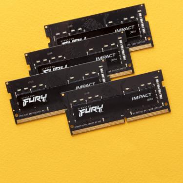 Модуль памяти для ноутбука Kingston Fury (ex.HyperX) SoDIMM DDR4 16GB (2x8GB) 3200 MHz Fury Impact Фото 4