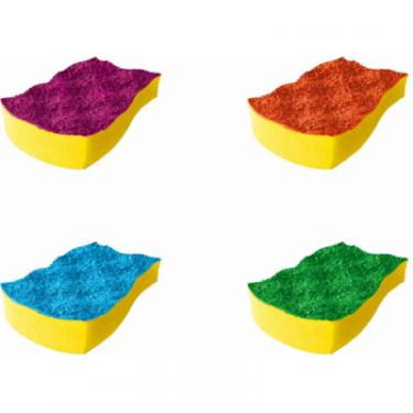 Губки кухонные Vileda Pur Active Color для тефлона 4 шт. Фото 1