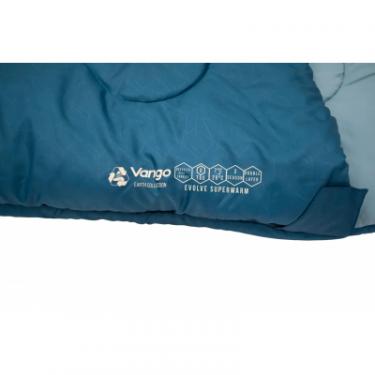 Спальный мешок Vango Evolve Superwarm Single +2C Moroccan Blue Left Фото 4
