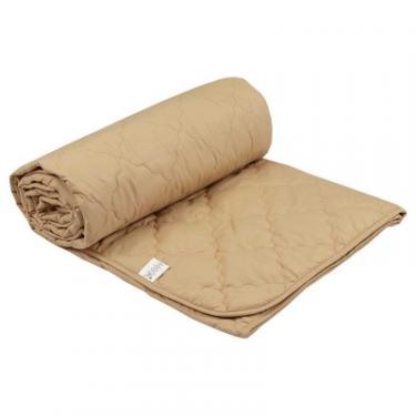 Одеяло Руно Шерстяное бежевое облегченное 155х210 см Фото