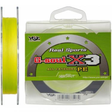 Шнур YGK G-Soul X3 150m Yellow 0.5/0.117mm 7.5lb Фото