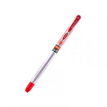 Ручка шариковая Unimax Maxflow, красная Фото 1