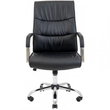 Офисное кресло Richman Торонто хром к/з чорний Фото