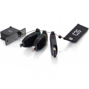 Переходник C2G Retractable Ring HDMI to mini DP DP USB-C Фото 3