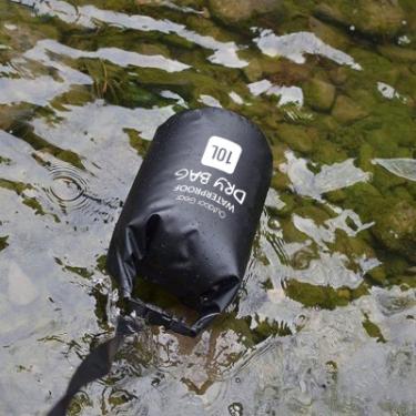 Гермомешок Armorstandart Waterproof Outdoor Gear 10L Black Фото 2
