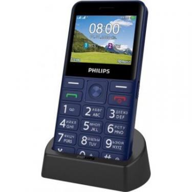 Мобильный телефон Philips Xenium E207 Blue Фото 4