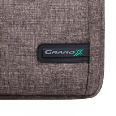 Сумка для ноутбука Grand-X 14'' SB-148 soft pocket Brown Фото 6
