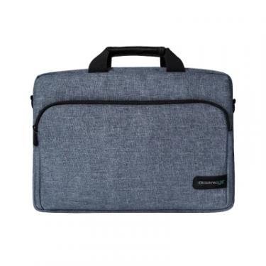 Сумка для ноутбука Grand-X 14-15'' SB-149 soft pocket Grey-Blue Фото 1
