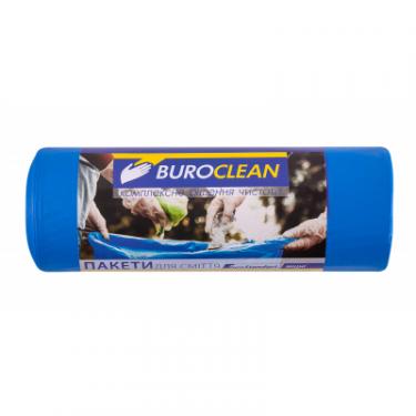 Пакеты для мусора Buroclean EuroStandart прочные синие 240 л 10 шт. Фото