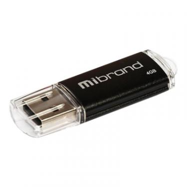 USB флеш накопитель Mibrand 4GB Cougar Black USB 2.0 Фото 1