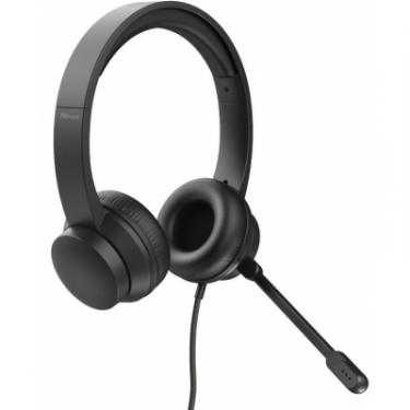 Наушники Trust Rydo On-Ear USB Headset Black Фото 4