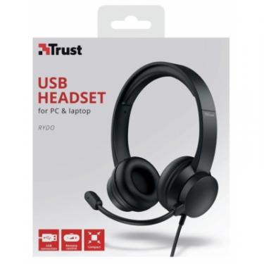 Наушники Trust Rydo On-Ear USB Headset Black Фото 7
