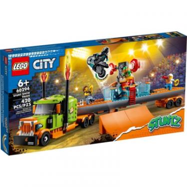 Конструктор LEGO City Stunt Вантажівка для шоу каскадерів 420 детал Фото