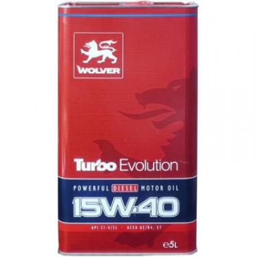 Моторное масло Wolver Turbo Evolution 15W-40 5л Фото