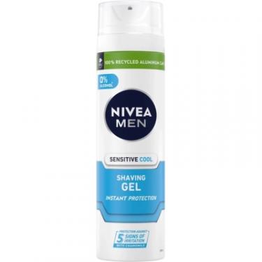 Гель для бритья Nivea Men Instant Protection для чутливої шкіри 200 мл Фото