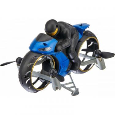 Радиоуправляемая игрушка ZIPP Toys Квадрокоптер Flying Motorcycle Blue Фото 3