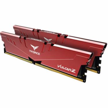 Модуль памяти для компьютера Team DDR4 32GB (2x16GB) 3200 MHz T-Force Vulcan Z Red Фото 1